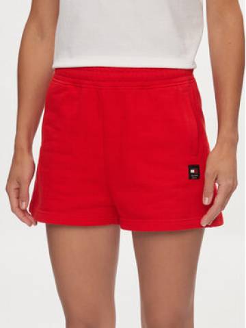 Tommy Jeans Спортивні шорти New Cls DW0DW17772 Червоний Relaxed Fit Tommy Jeans Спортивні шорти New Cls DW0DW17772 Червоний Relaxed Fit