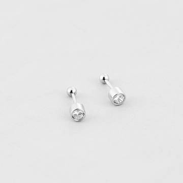 Серебряные серьги Minimal 520812б Серебряные серьги Minimal 520812б