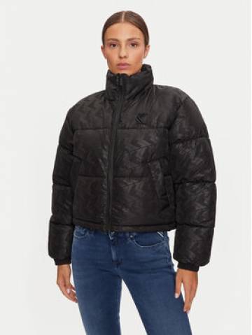 Karl Kani Пуховик 61760005 Чорний Regular Fit Karl Kani Пуховик 61760005 Чорний Regular Fit