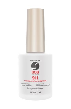 Уценка! Восстанавливающее средство для сломанных ногтей SOS Nail Rescue 911 One Week To Go Back To Virgin Nails, 11 мл
