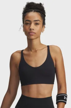 Женский черный топ UA Motion Bra Черный L Under Armour 6004135-003
