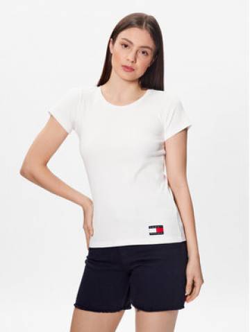 Tommy Hilfiger Футболка UW0UW04397 Écru Regular Fit