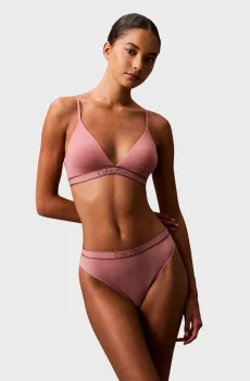 Женские розовые трусики THONG Розовый XS Calvin Klein 000QF7954E