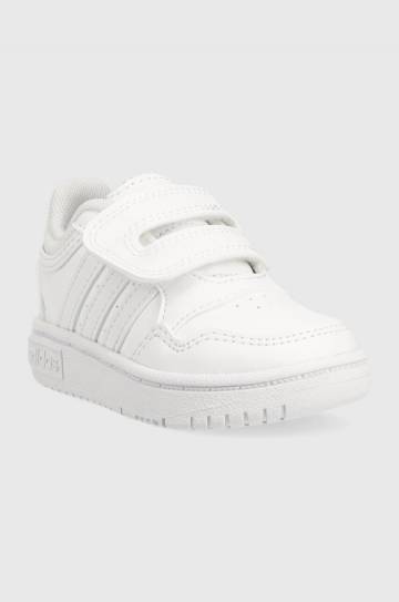 Детские кроссовки adidas Originals Hoops 3.0 CF I цвет белый Детские кроссовки adidas Originals Hoops 3.0 CF I цвет белый