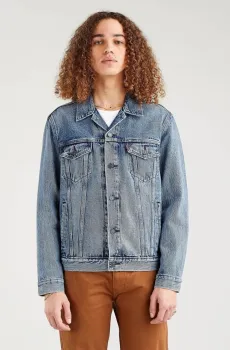 Мужская синяя джинсовая куртка Синий M Levi’s® 72334;0574