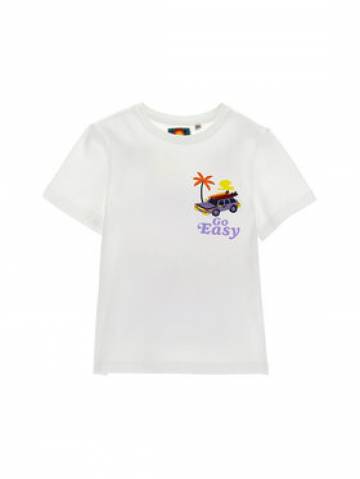 Original Marines Футболка DDP2197B Écru Regular Fit Original Marines Футболка DDP2197B Écru Regular Fit