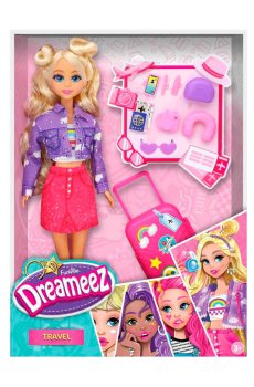 Игровой набор Funville Dreameez Путешественница, 33*23*6 см, от 3 лет, 10 элементов (FV81028)
