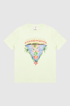 Детская зеленая футболка Innocence Triangle