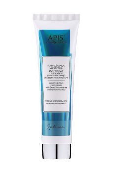 Увлажняющая маска для лица Apis Natural Cosmetics Optima с минералами Мертвого моря и гиалуроновой кислотой, 100 мл