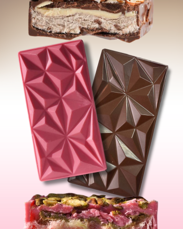 Набір шоколаду Mini Pink Velvet, 200 г & Dark Agate, 200 г Gregory Mill Набір шоколаду Mini Pink Velvet, 200 г & Dark Agate, 200 г Gregory Mill