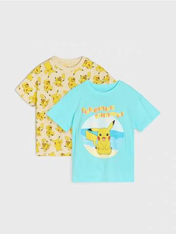 Футболки, 2 шт. Pokémon - різнобарвний Футболки, 2 шт. Pokémon - різнобарвний