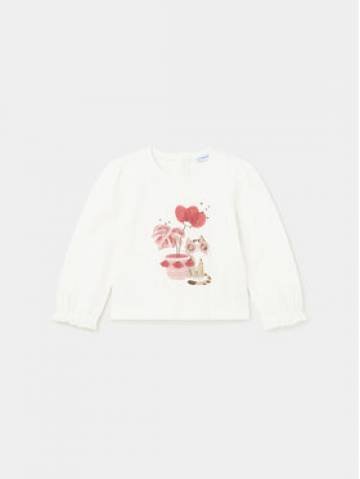Mayoral Блузка 1015 Écru Regular Fit Mayoral Блузка 1015 Écru Regular Fit