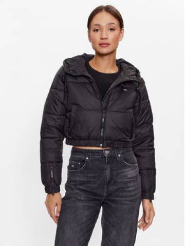 Tommy Jeans Пуховик DW0DW15964 Чорний Regular Fit Tommy Jeans Пуховик DW0DW15964 Чорний Regular Fit