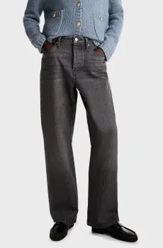 Женские серые джинсы LOOSE STRAIGHT RW NEA Серый 26-32 Tommy Hilfiger WW0WW44329