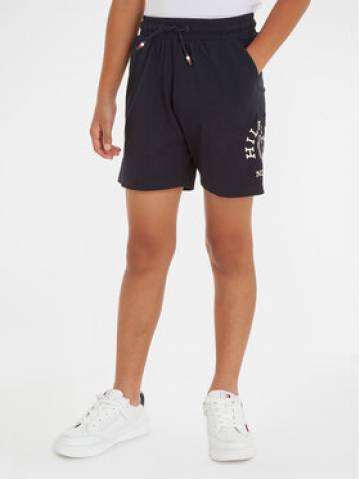 Tommy Hilfiger Спортивні шорти Monogram Wreath KB0KB09002 M Cиній Regular Fit Tommy Hilfiger Спортивні шорти Monogram Wreath KB0KB09002 M Cиній Regular Fit