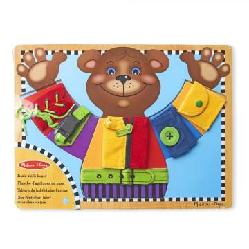 Ігровий набір Melissa and Doug Дерев’яна дошка з застібками (SM93464/6075184) Ігровий набір Melissa and Doug Дерев’яна дошка з застібками (SM93464/6075184)