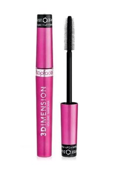 Тушь для ресниц TopFace 3D Imension Volume Mascara, черная, 8 мл