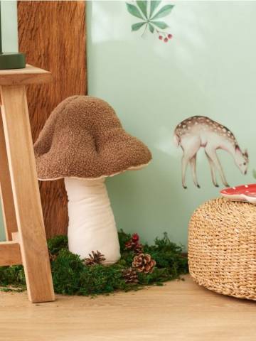 Декоративна подушка - коричневий