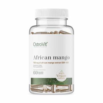 Жиросжигатель OstroVit African Mango Африканское манго 700 мг, 60 капсул Жиросжигатель OstroVit African Mango Африканское манго 700 мг, 60 капсул