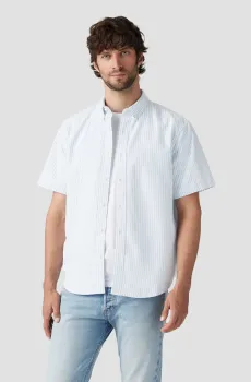 Мужская рубашка в полоску Разноцветный XL Levi’s® A9161;0015