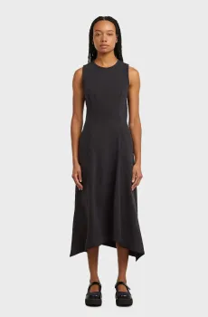 Женское черное платье Flare Черный L G-Star RAW D27331,E078