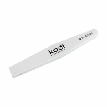 Полировальная пилочка для ногтей Kodi Professional 176, 320/600/3000 грит, белая, 178*28*7.5 мм Полировальная пилочка для ногтей Kodi Professional 176, 320/600/3000 грит, белая, 178*28*7.5 мм