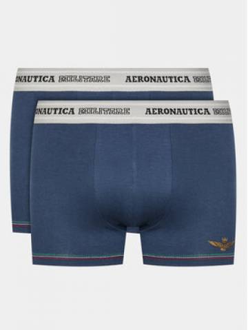 Aeronautica Militare Набір з 2 пар боксерів AM1UBX004 Cиній Aeronautica Militare Набір з 2 пар боксерів AM1UBX004 Cиній