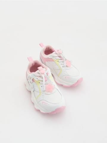 Reserved - GIRLS` TREKKING SHOES - білий - 716DL-00X Reserved - GIRLS` TREKKING SHOES - білий - 716DL-00X