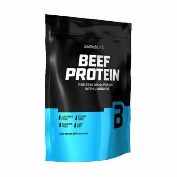 Протеин BioTech USA Beef Protein Клубника, в порошке, 500 г