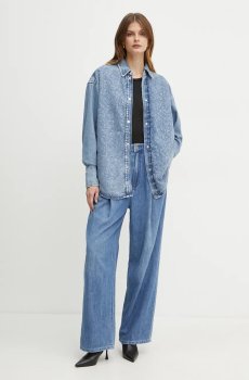 Джинсовая рубашка Boss Orange