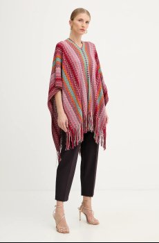 Пончо с добавлением шерсти Missoni
