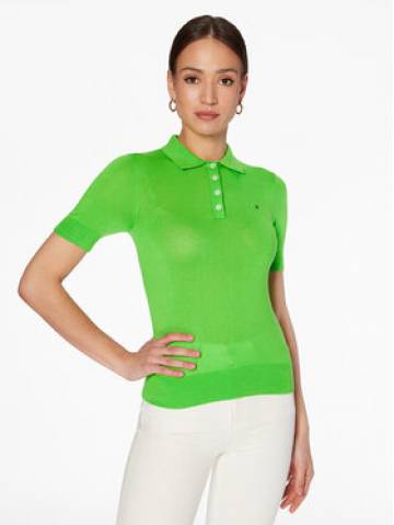Tommy Hilfiger Поло WW0WW37937 Зелений Regular Fit Tommy Hilfiger Поло WW0WW37937 Зелений Regular Fit
