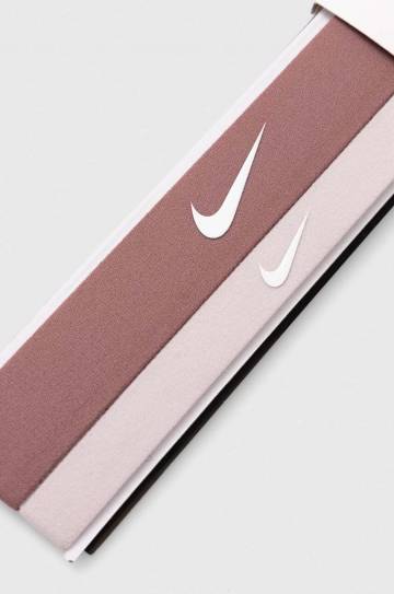 Повязка на голову Nike 2 шт цвет розовый Повязка на голову Nike 2 шт цвет розовый