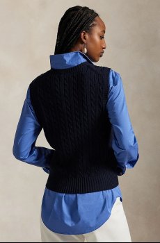 Безрукавка из хлопка Polo Ralph Lauren