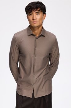 Reserved - Рубашка slim fit - бежевий - VM155-80X