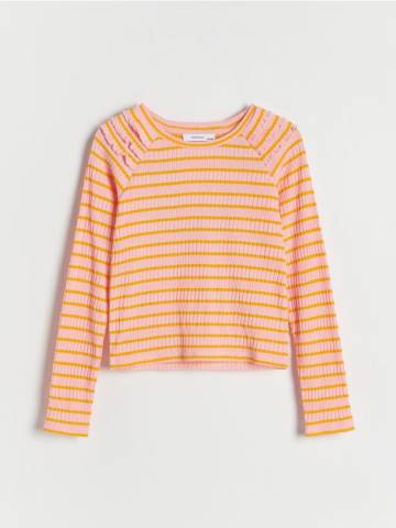 Reserved - GIRLS` BLOUSE - рожевий - 867BF-30X Reserved - GIRLS` BLOUSE - рожевий - 867BF-30X