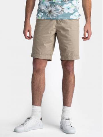 Petrol Industries Шорти з тканини M-1040-SHO501 Бежевий Slim Fit Petrol Industries Шорти з тканини M-1040-SHO501 Бежевий Slim Fit