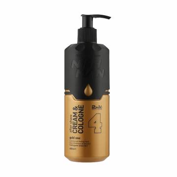 Крем-одеколон после бритья Nishman No.4 Gold One 2in1 After Shave Cream & Cologne, 400 мл Крем-одеколон после бритья Nishman No.4 Gold One 2in1 After Shave Cream & Cologne, 400 мл