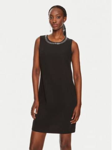 Liu Jo Коктейльна сукня WF4194 T0792 Чорний Regular Fit Liu Jo Коктейльна сукня WF4194 T0792 Чорний Regular Fit