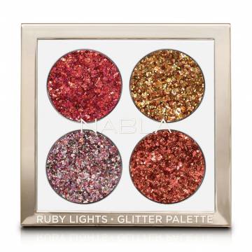 Палетка теней для век NABLA Ruby Lights Collection Glitter Palette, 4 г Палетка теней для век NABLA Ruby Lights Collection Glitter Palette, 4 г