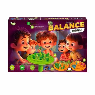 Детская настольная игра Danko Toys Balance Frogs большая, от 4 лет (BalF-01) Детская настольная игра Danko Toys Balance Frogs большая, от 4 лет (BalF-01)