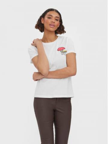 Vero Moda Футболка Fayfrancis 10276823 Білий Regular Fit Vero Moda Футболка Fayfrancis 10276823 Білий Regular Fit