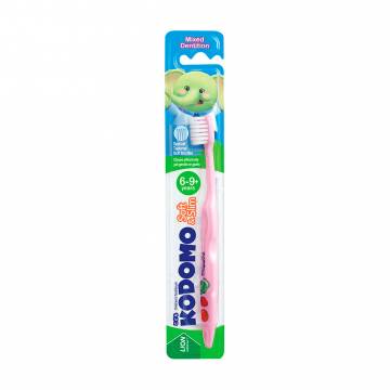 Детская зубная щетка Kodomo Soft & Slim розовая, от 6 до 9 лет, 1 шт Детская зубная щетка Kodomo Soft & Slim розовая, от 6 до 9 лет, 1 шт