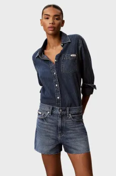 Женские синие джинсовые шорты 3 IN ASTAIRE Синий 29 Calvin Klein Jeans LV047F766G