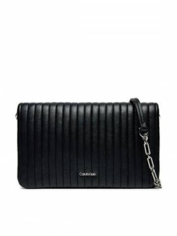 Calvin Klein Сумка Mini Line Quilt Crossbody K60K613079 Чорний Calvin Klein Сумка Mini Line Quilt Crossbody K60K613079 Чорний