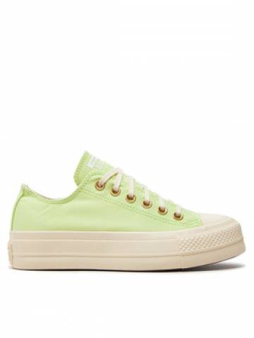 Converse Кеди Chuck Taylor All Star Lift A09913C Зелений Converse Кеди Chuck Taylor All Star Lift A09913C Зелений