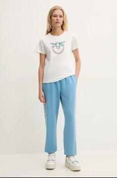 Хлопковые спортивные штаны Pinko