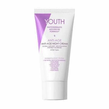 Антивозрастной ночной крем для лица YOUTH Anti-Age Night Cream для всех типов кожи, 50 мл