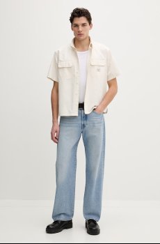 Хлопковая рубашка Guess Jeans