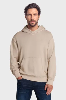 Мужское бежевое худи Unit washed Бежевый L G-Star RAW D30662,D969